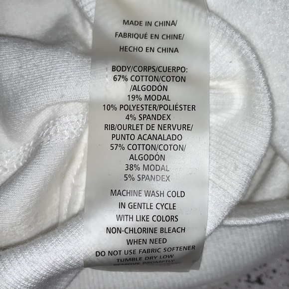 BETSEY JOHNSON PERFORMANCE BRAND NEW SIZE SMALL FLEECE LINED GORGEOUS TOP - Picture 12 of 12